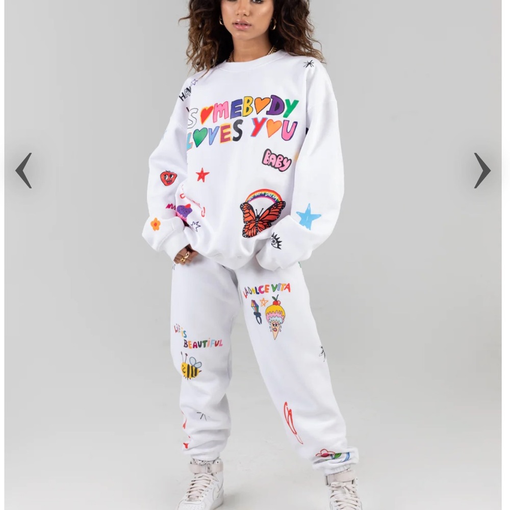 Mayfair group sweatshirt and sweatpants